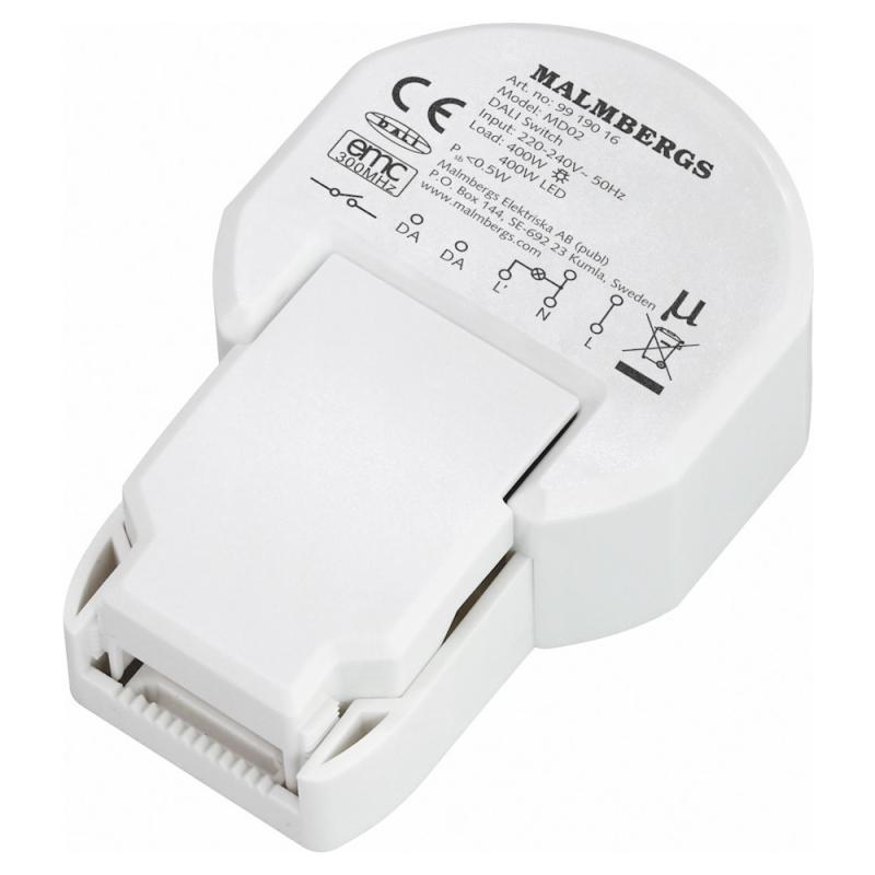 Brytare Dali, On/Off, 230V, IP20, Malmbergs 9919016