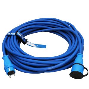 Splicing Cable, 20m, 3g2.5, Mustache Edition, IP44, Blue, Malmbergs 9924046