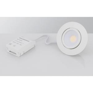 Downlight MD-230, LED, 5W, Vit, Malmbergs 9974563