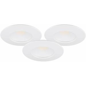 Downlight MD-231, LED, 3x5W, Hvid, 3stk, Malmbergs 9974569