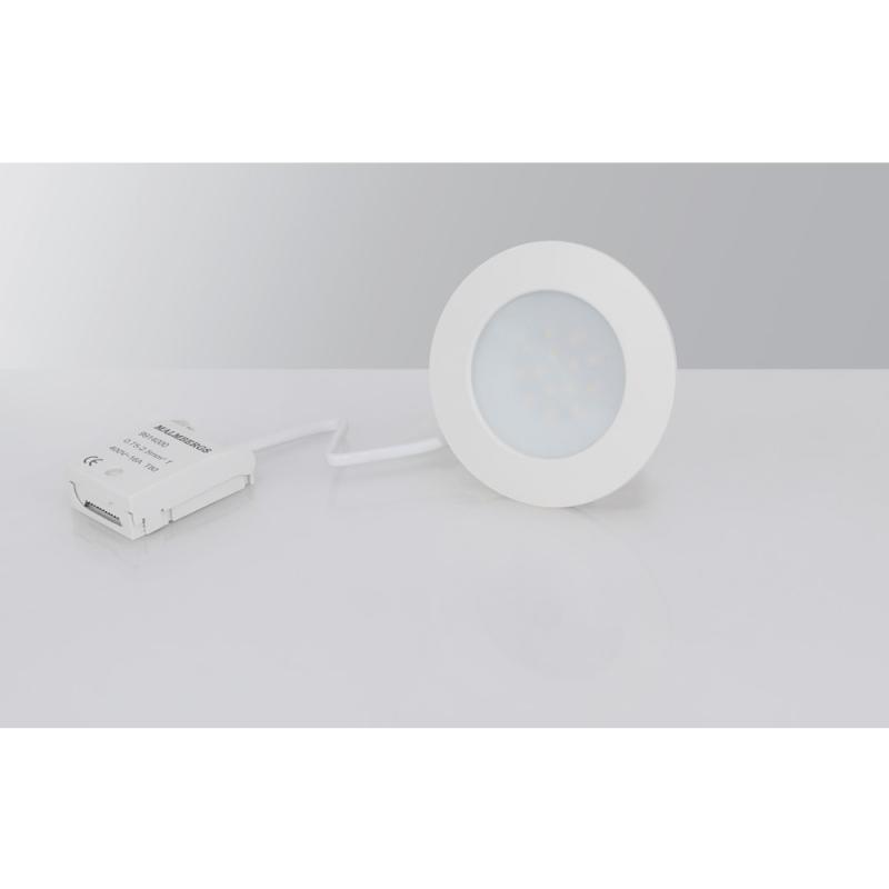 Downlight MD-232, LED, 10W, 230V, Vit, Malmbergs 9974574