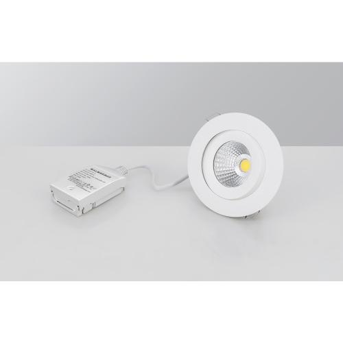 Downlight MD-360, LED, 10W, White, Malmbergs 9974616