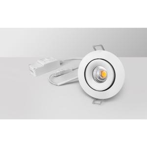 Downlight MD-70 NXT 7W 230V IP44 Hvid Malmbergs 9974822