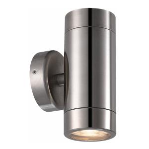 Wall Luminaire Hjuvik II, 2x7W, IP54, Steel, Malmbergs 9977288