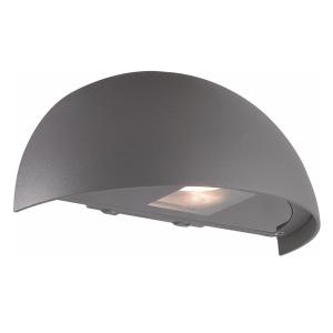 Wall Luminaire Boda, 7W, IP54, Dark Grey, Malmbergs 9977311