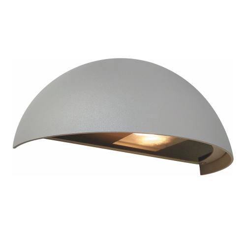 Wall Luminaire Boda, 7W, IP54, Silver, Malmbergs 9977312