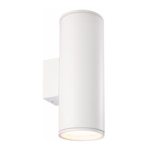 Wall Luminaire Karlstad, 2x15W, IP54, White, Malmbergs 9977326