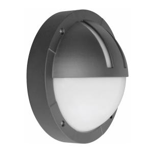 Wall Luminaire Espo III, 12W, 230V, IP65, Dark Grey, Malmbergs 9977376