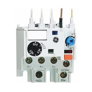 Overcurrent Relay, GE, MC Contactors, 0.17– 0.26A, Malmbergs MT03B