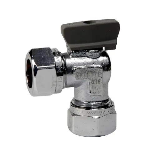 Vinkelkulventil Vatette 15mm Krom