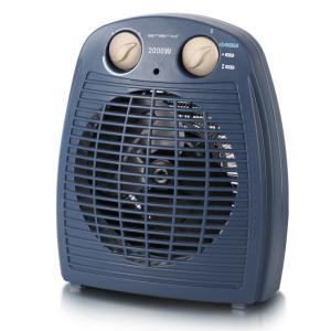 Varmeblæser 2000W Blå Emerio