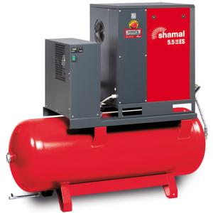 Screw Compressor Ghibli 5.5-8-270 ES 7.5hp 8 Bar 270L/Tank Shamal