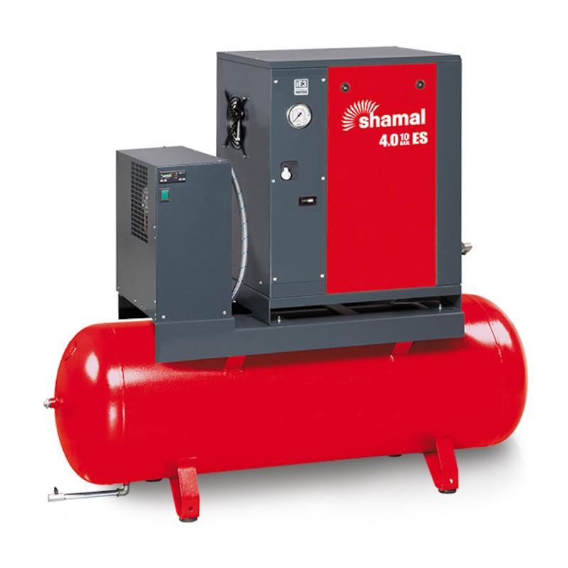 Skruvkompressor Ghibli SE4,0-10-200 ES 10 Bar 200L/Tank Shamal