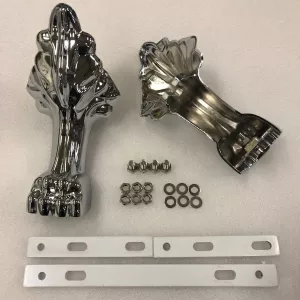 Lion Feet For Mayfair Classic Bathtub Chrome 4pcs Hafa