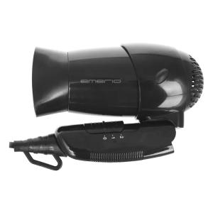 Hair Dryer Foldable Handle 1200W Black Emerio