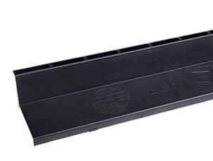 HexaLine toppränna svart 0,5m Plastmo 319554