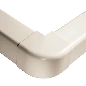 Altech Yderbøjning 110x75mm PVC Hvid