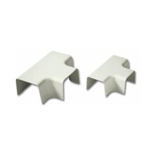 Altech T-Stykke 110x75mm PVC Hvid 2stk