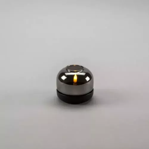 Lys Med Glasdekoration LED 2500-3100K IP20 Sort Konstsmide