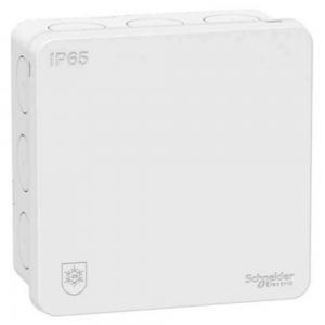 Kopplingsdosa IP65 2K, Vit, Utanpåliggande