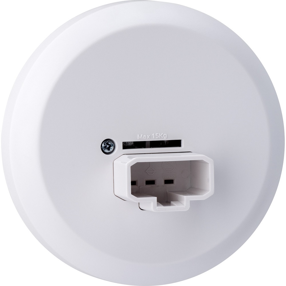 Lamputtag DCL, utanpåliggande, för tak, med krok, Connect 2 Home