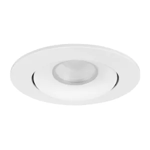 Downlight Sæt MD-95 6x7W 230V 2700K 6x610lm Inklusive Dosdimmer IP44 Hvid 6stk Malmbergs 9974827