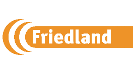 Dørtrykknap Sesam 55x24x18mm Hvid Friedland