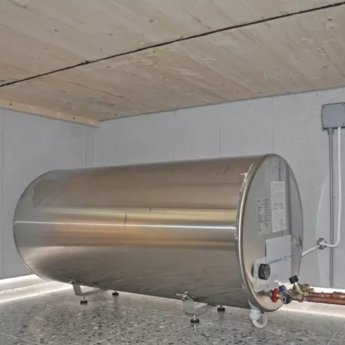 Metro Therm Varmvattenberedare Focus VLS RST 160 R Bastu Modell Rostfri Stål