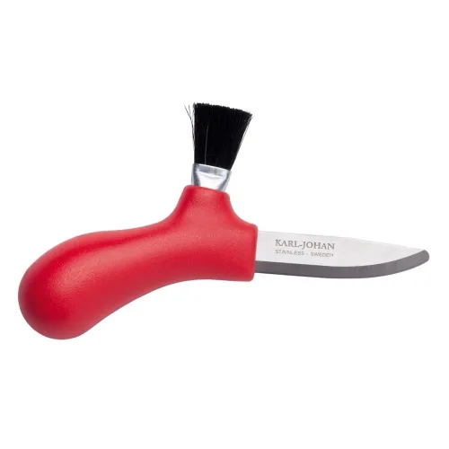 Karl-Johan Svampekniv Rød Morakniv