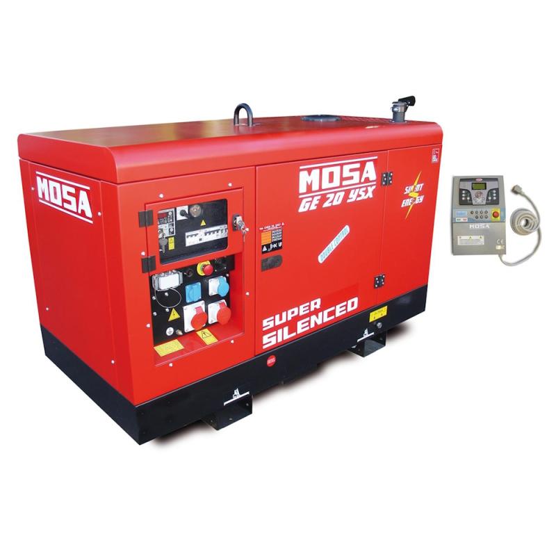 Mosa Dieselelverk GE 20 YSX 7,0/20kVA 230V/400V Yanmar EAS 28-809