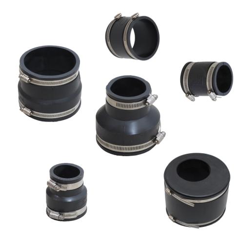 Övergångskoppling i gummi, 50-65 x 34