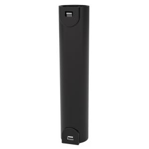 Skarvmuff Med Låsbleck UV-Beständig 20mm Svart Malmbergs 1400421