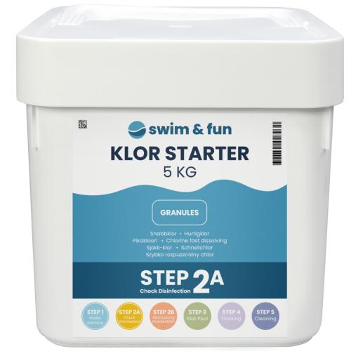 Klor Starter Fast Dissolving Granules 5 kg x 2