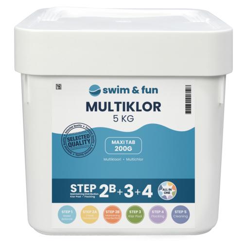 MultiKlor Maxi tab 200g 2x5 kg