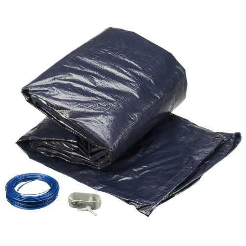 Swim & Fun Poolcover Vinter Med Vajerlås 500x300cm