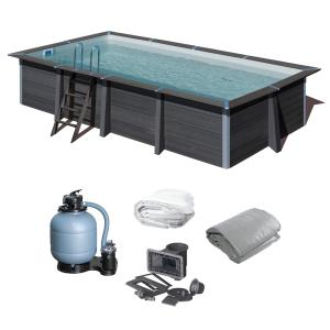 Swim & Fun Composite Pool Rectangular 606x326x124cm