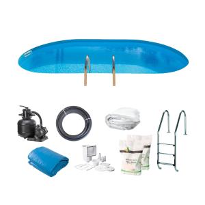 Swim & Fun Inground Pool Oval 800x400x120cm