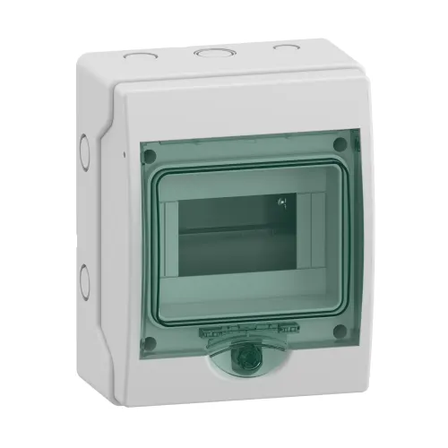 Enclosure Mini Kaedra 6-Modular With N+PE Terminals IP65 Schneider Electric