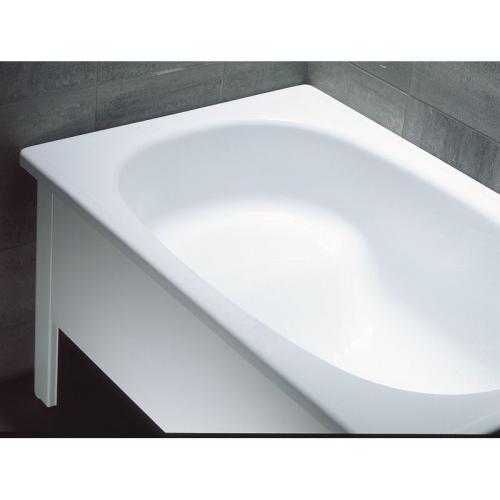 Siddebadekar Emalje 105*70 Hvid, Svedbergs