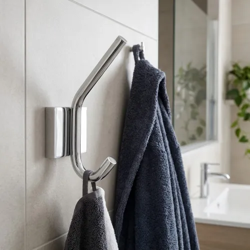 House Badrockskrok Polerad Krom Smedbo RK358