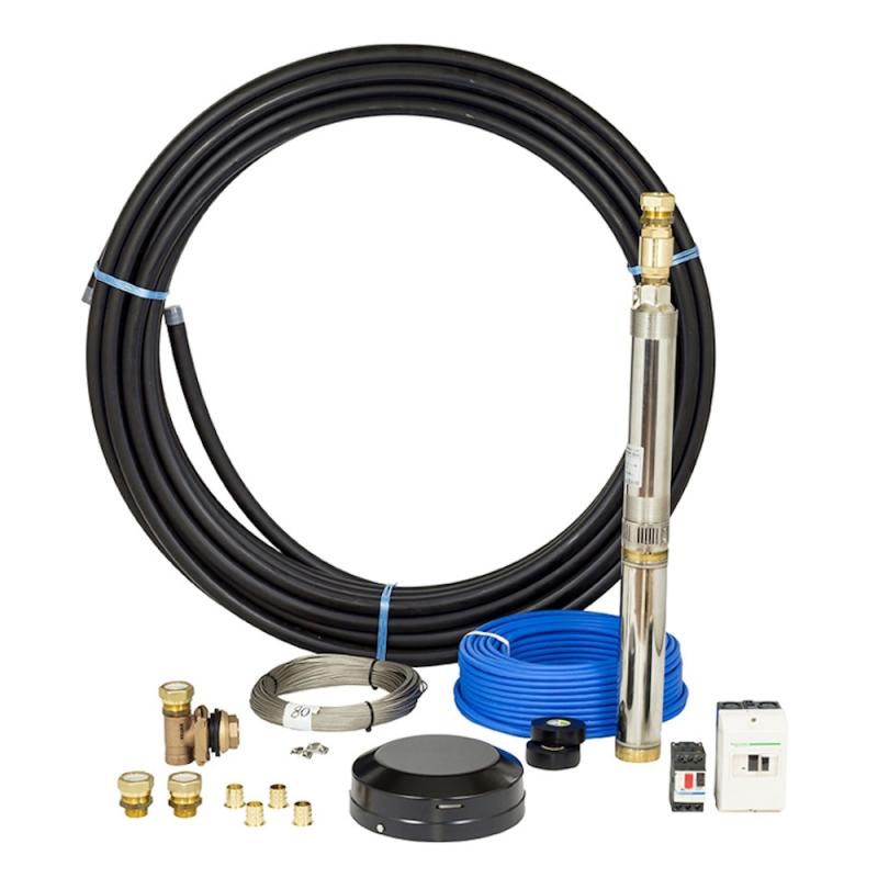 Emtek 3" 400V EQP Brunnspaket (100 m)