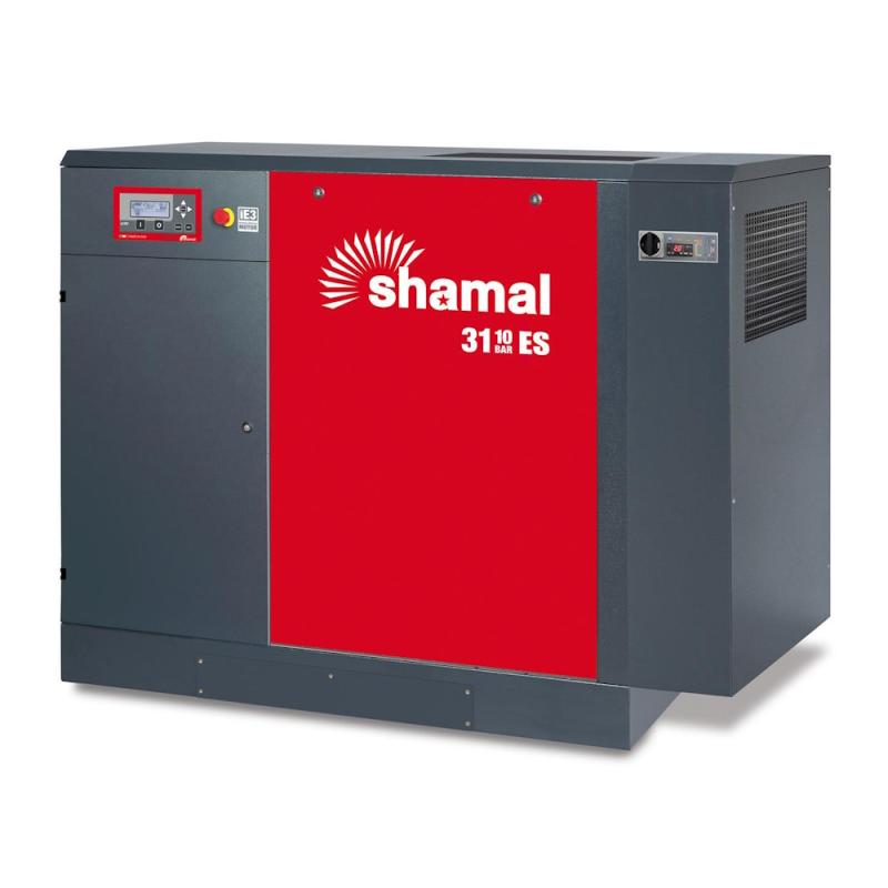Skruvkompressor Storm 31-10 ES 40hk 10 Bar 4200L/min Shamal