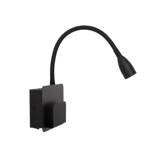 Sunwind Vägglampa Design USB Black 12V
