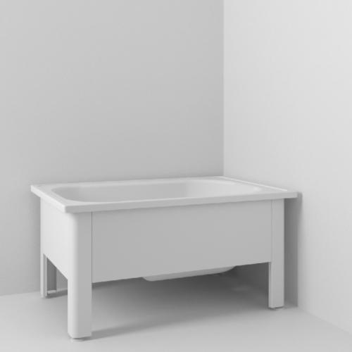 Sit-In Badekar Hvid Emalje, Svedbergs