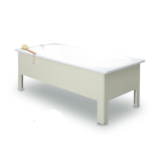 Enamel Bathtub 170x51x70 RAL Half-Front, Svedbergs