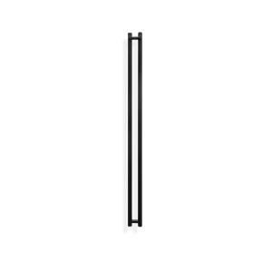 Zaga Towel Rail Steel 10.8x120cm, Black Matt, Svedbergs