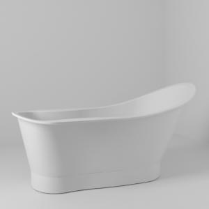 Cast Marble Bathtub Scarlett White, Svedbergs