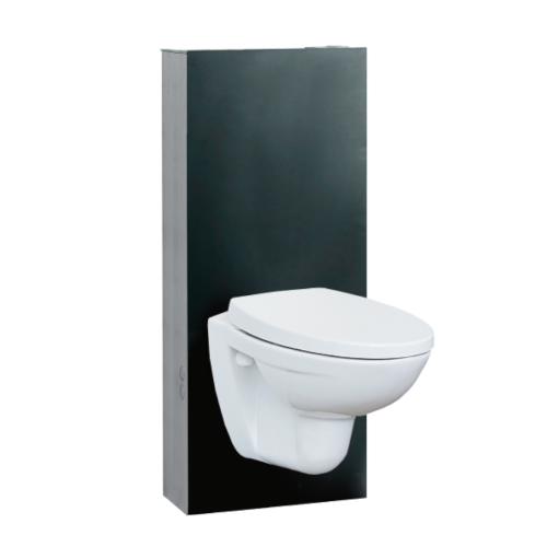 WC Fixture Glass Box Black, Svedbergs