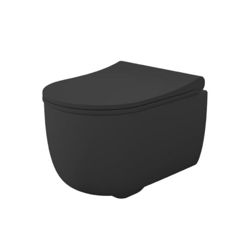 WC Black incl. Seat, Svedbergs