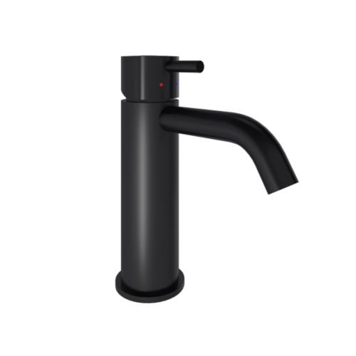 Skule Håndvaskblander Slid Sort Mat, Svedbergs